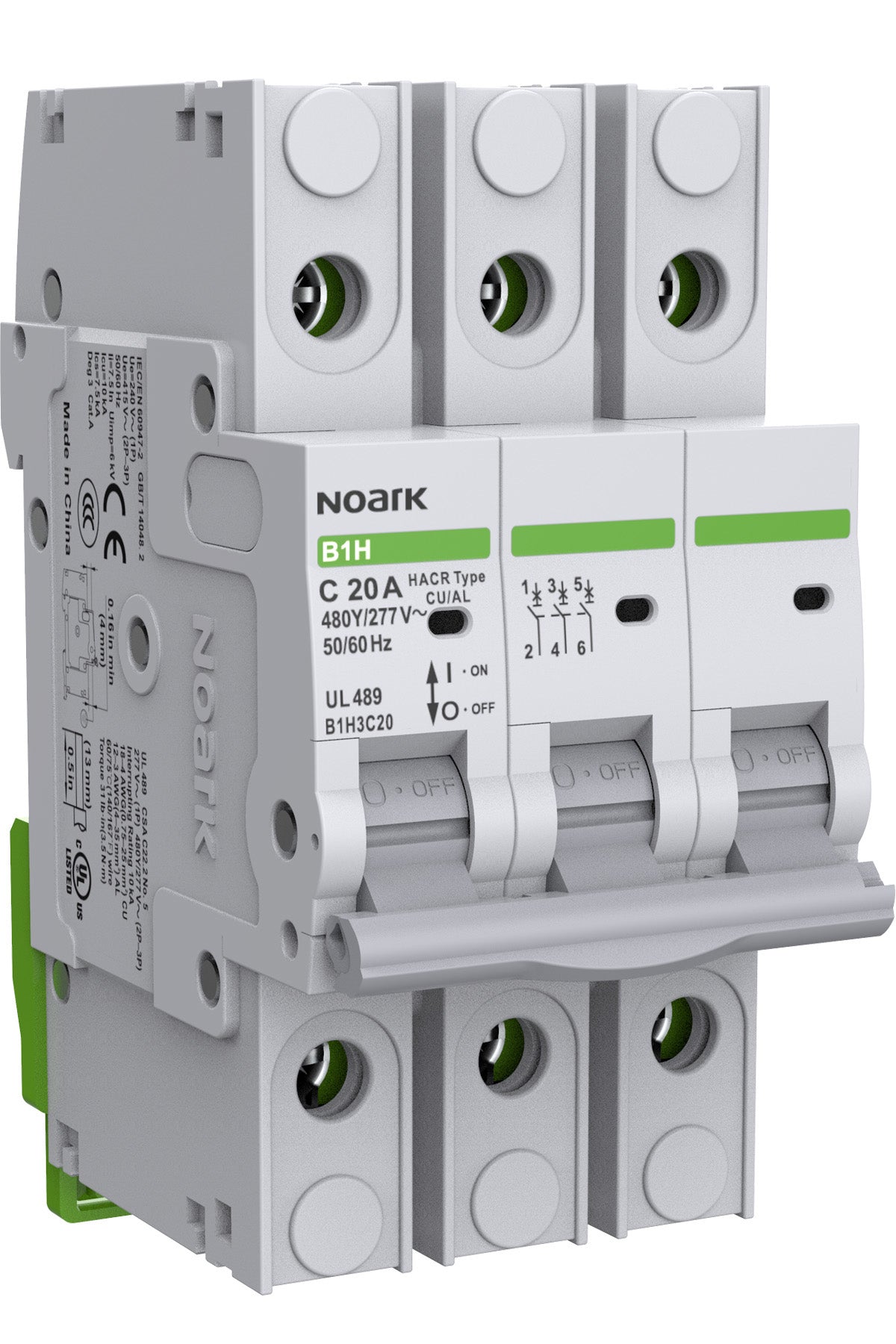 Miniature Circuit Breakers E9B Series- B1N, B1H, B1NQ, B1D, B1B